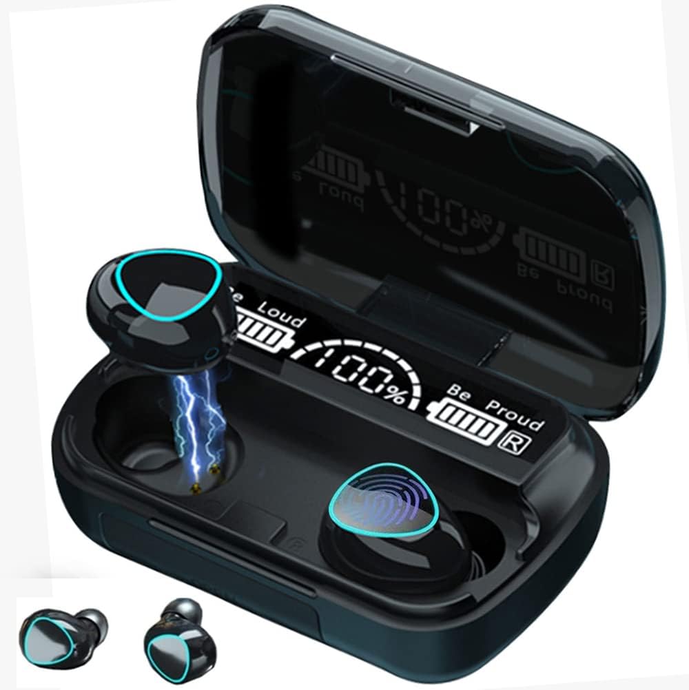 M10 Wireless Earbuds Bluetooth 5.1 TWS Earphones Full Touch Control Headphones Built-in Microphone Immersive Sound Quality Ensure Fast Stable & Auto Connection Smart LED Headset M10 Wireless Earbuds Bluetooth 5.1 TWS Earphones Full Touch Control Headphones Built-in Microphone Immersive Sound Quality Ensure Fast Stable & Auto Connection Smart LED Headset