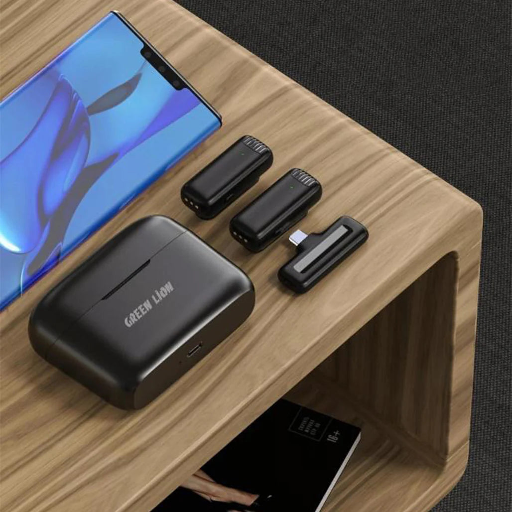 Green Lion 2 in 1 Digital Display Microphone Green Lion 2 in 1 Digital Display Microphone