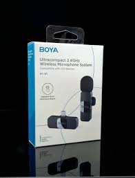 BOYA BY-V1 Wireless Lavalier Microphone BOYA BY-V1 Wireless Lavalier Microphone