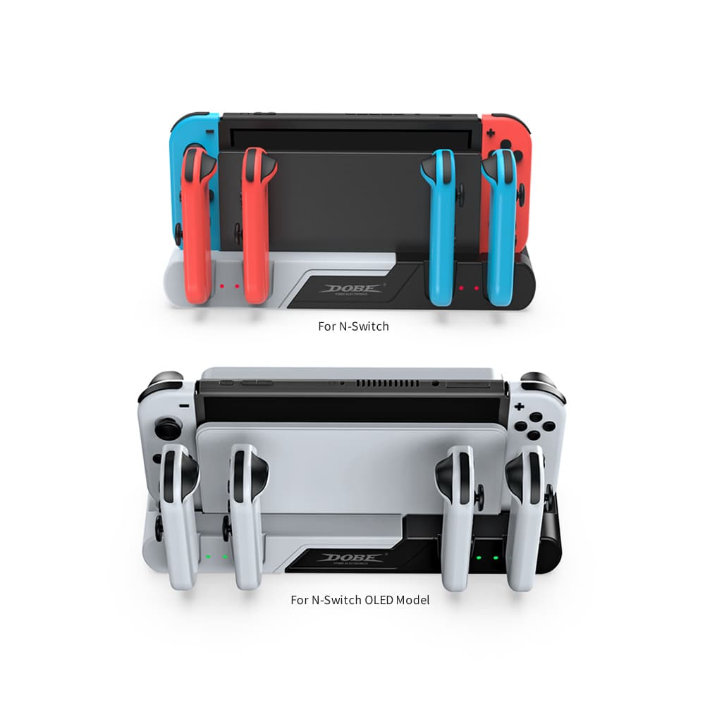 DOBE Charging Dock For N-S / N-S OLED | Charge 4 Joy-Pads