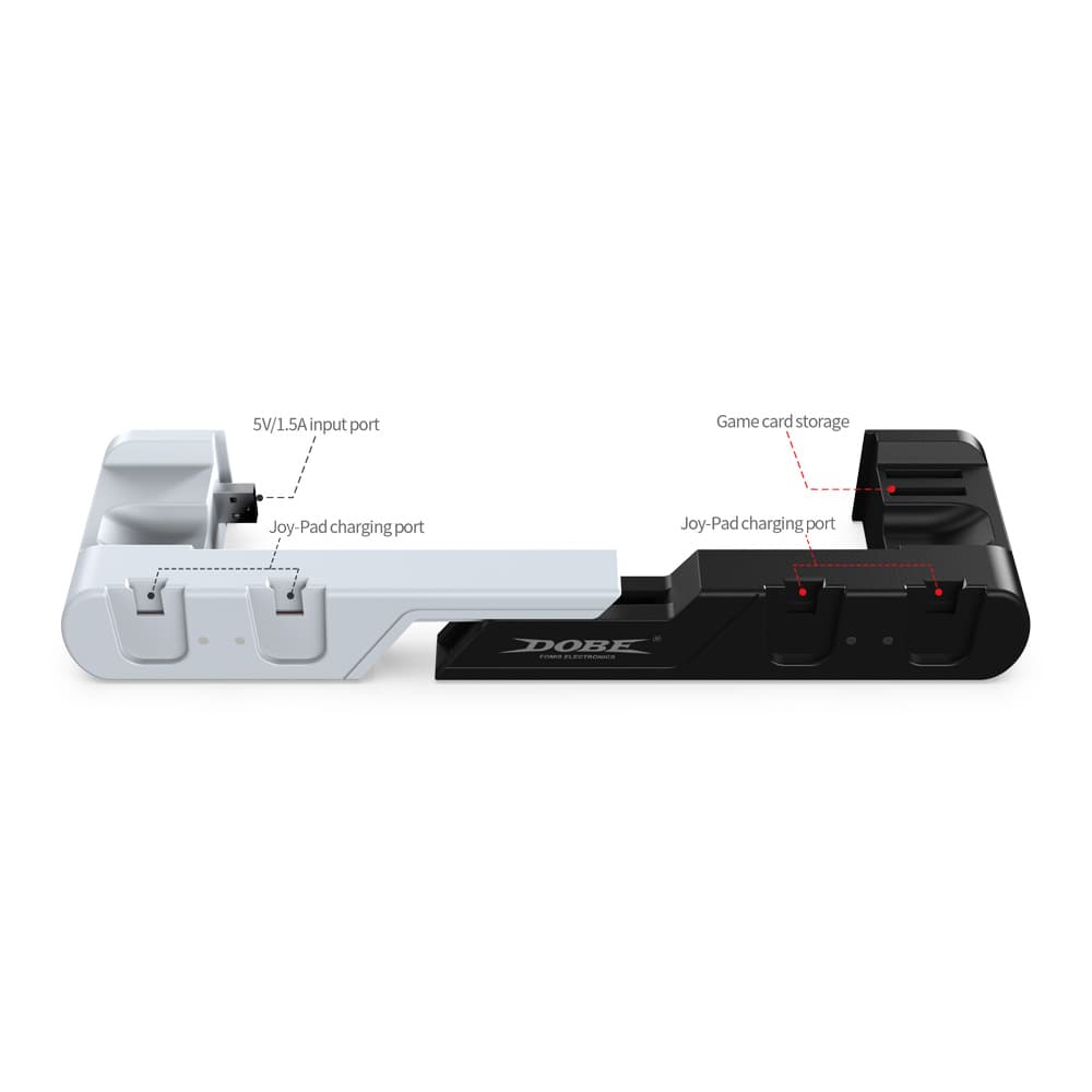DOBE Charging Dock For N-S / N-S OLED | Charge 4 Joy-Pads