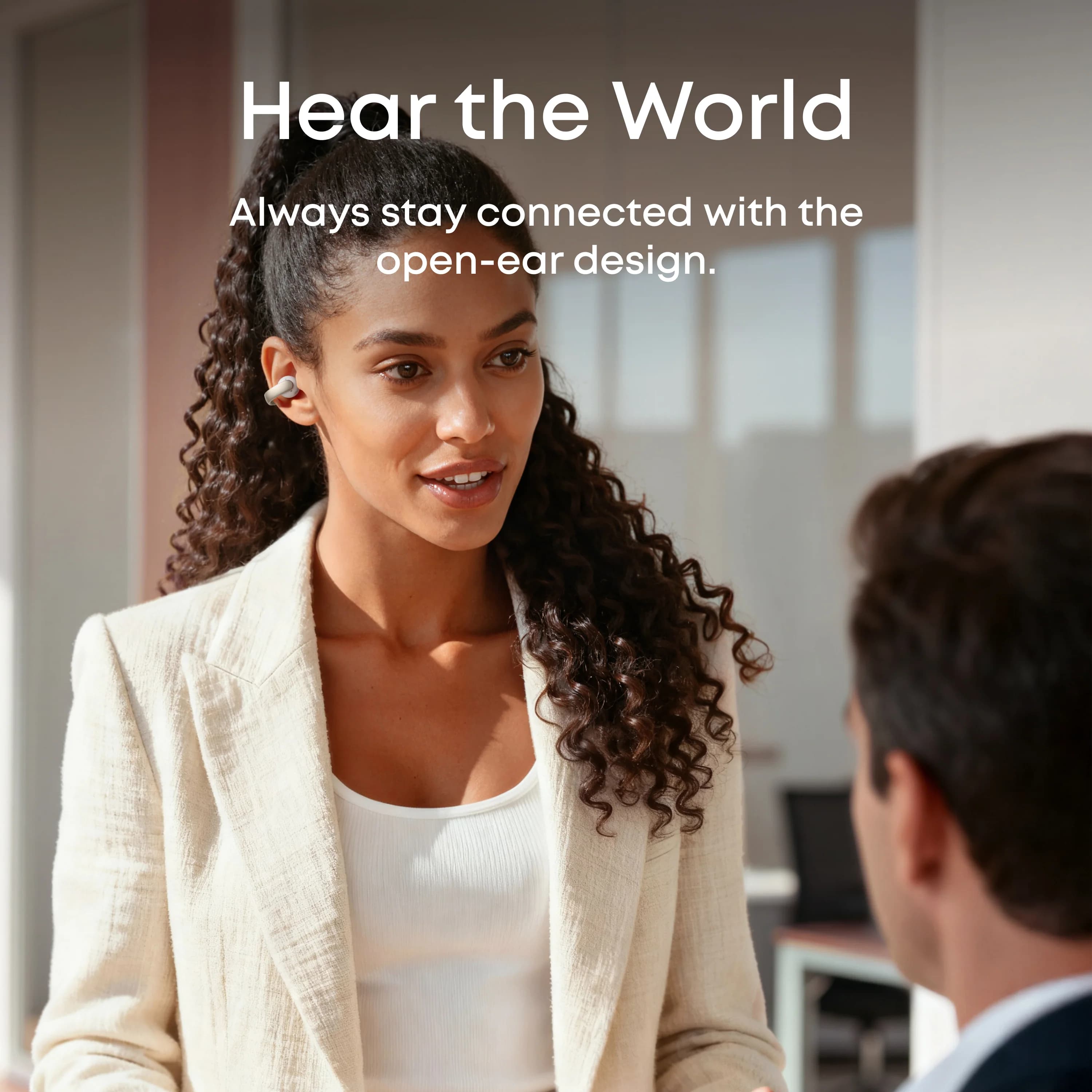 soundcore AeroClip Open-Ear Clip-On Earbuds 