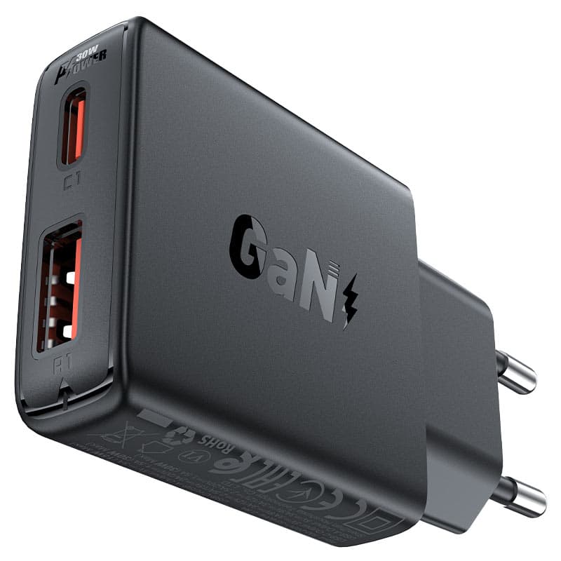 ACEFAST A69 Adapter Fast Dual Charger Ultra-thin |GaN 
