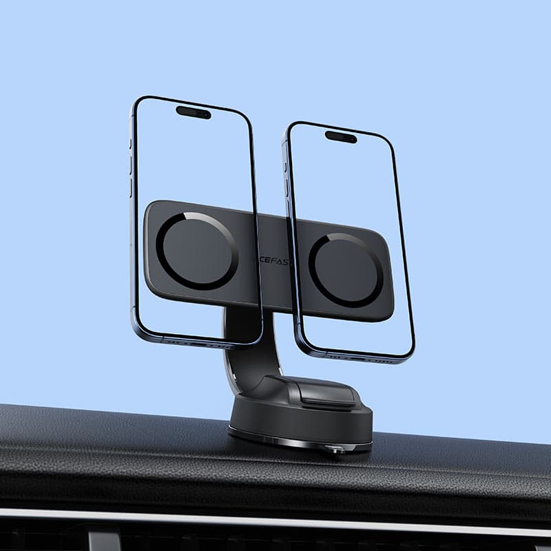 ACEFAST D60 Dual Car Mount Magnetic Phone Holder 