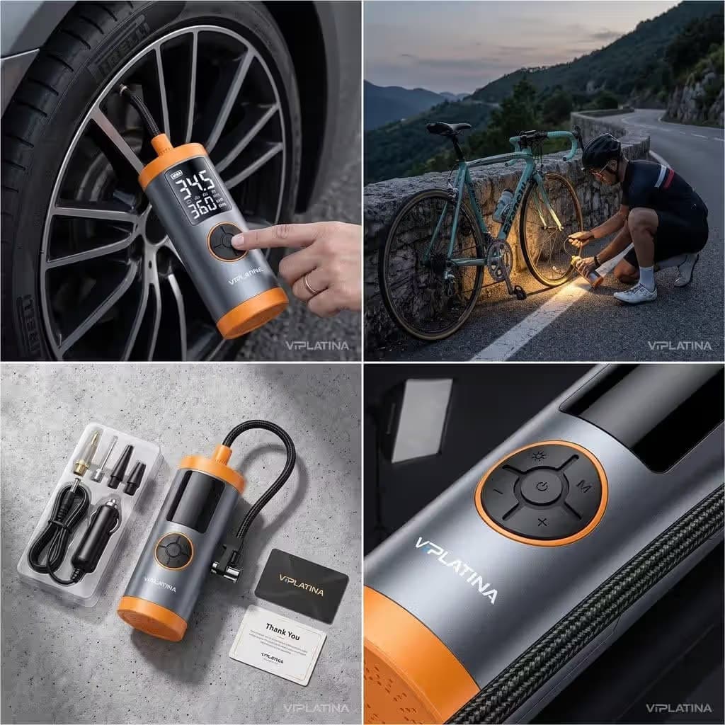 VIPLATINA C11 Cordless Tire Inflator
