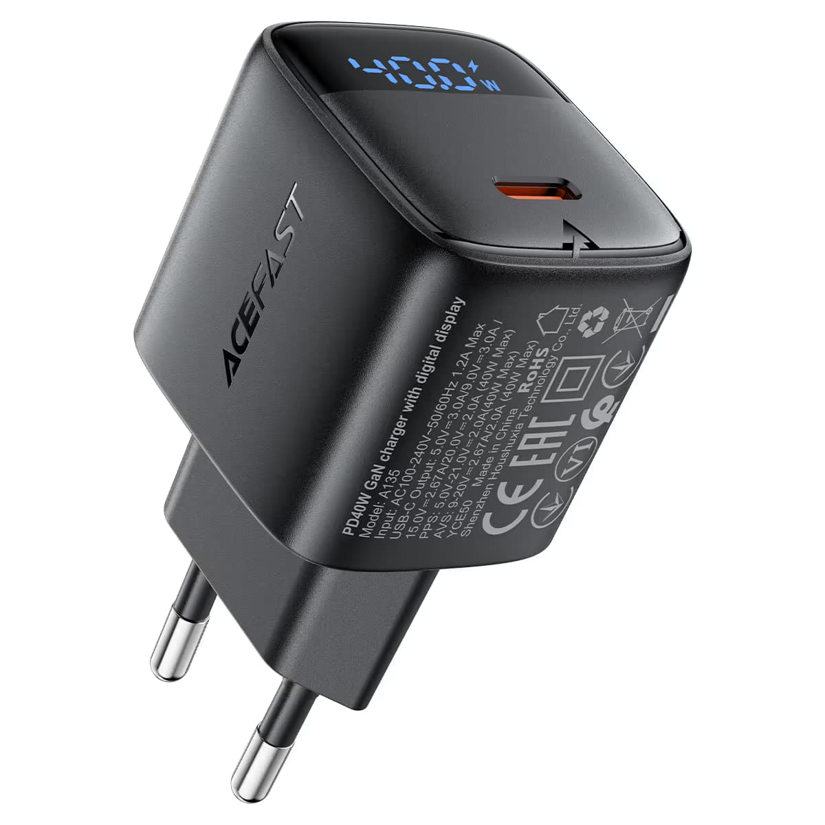 ACEFAST A135 Adapter Fast Charge with Digital Display | GaN 