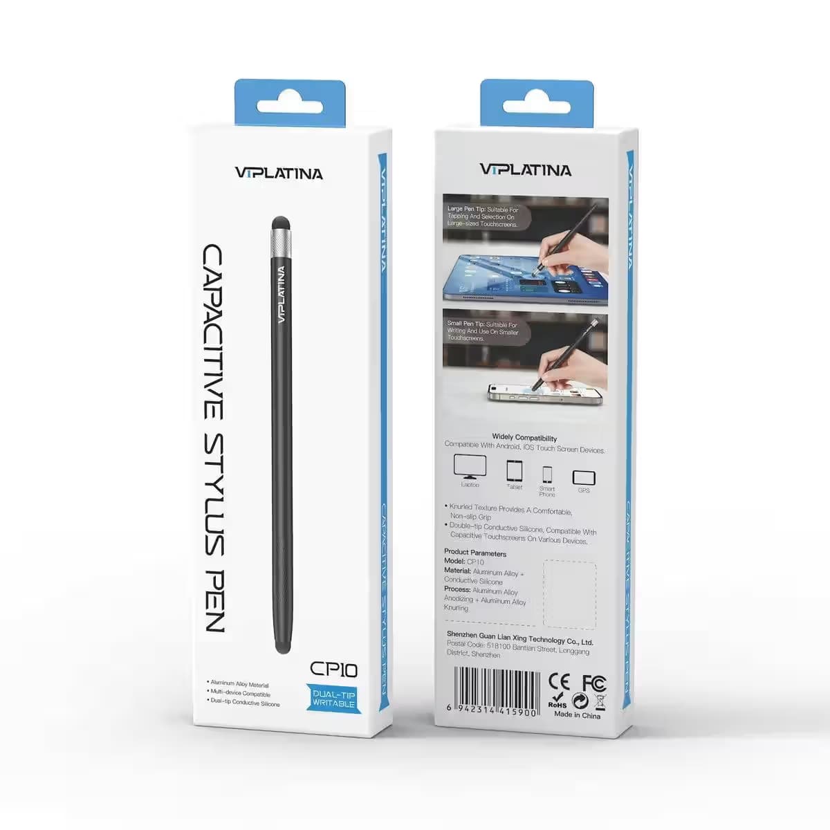 VIPLATINA CP10 Universal Pen | Dual Tip 