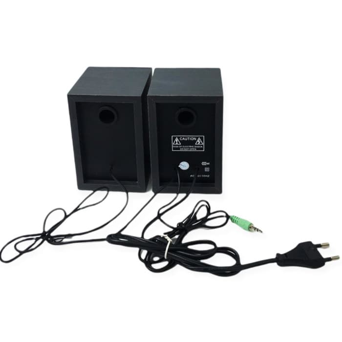 JEDEL JNS-43 Wooden Computer Speakers | 2 Stereo 2