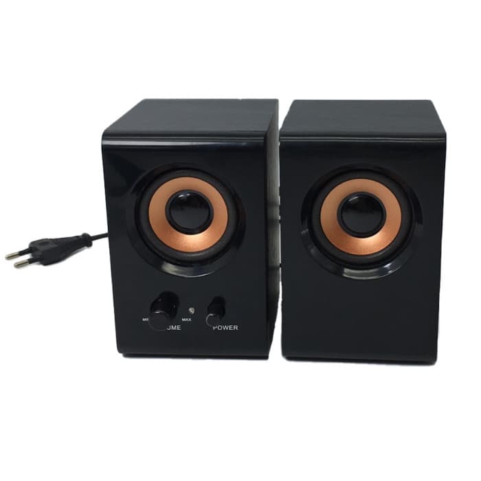 JEDEL JNS-43 Wooden Computer Speakers | 2 Stereo
