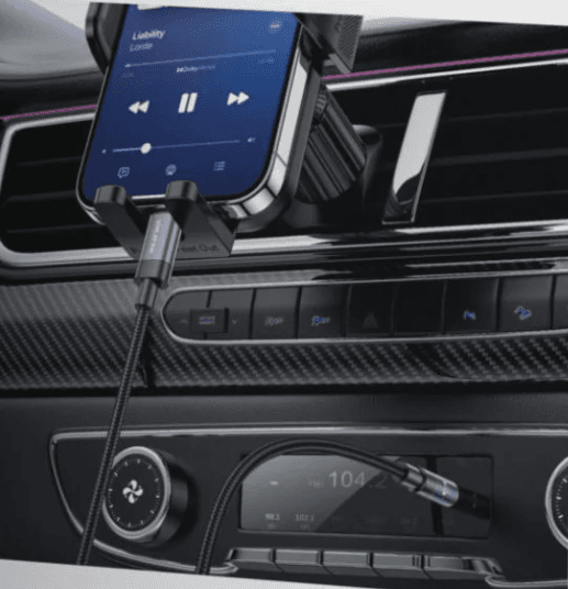 VIPLATINA VA10 Car Audio Adapter |  Lighting to AUX