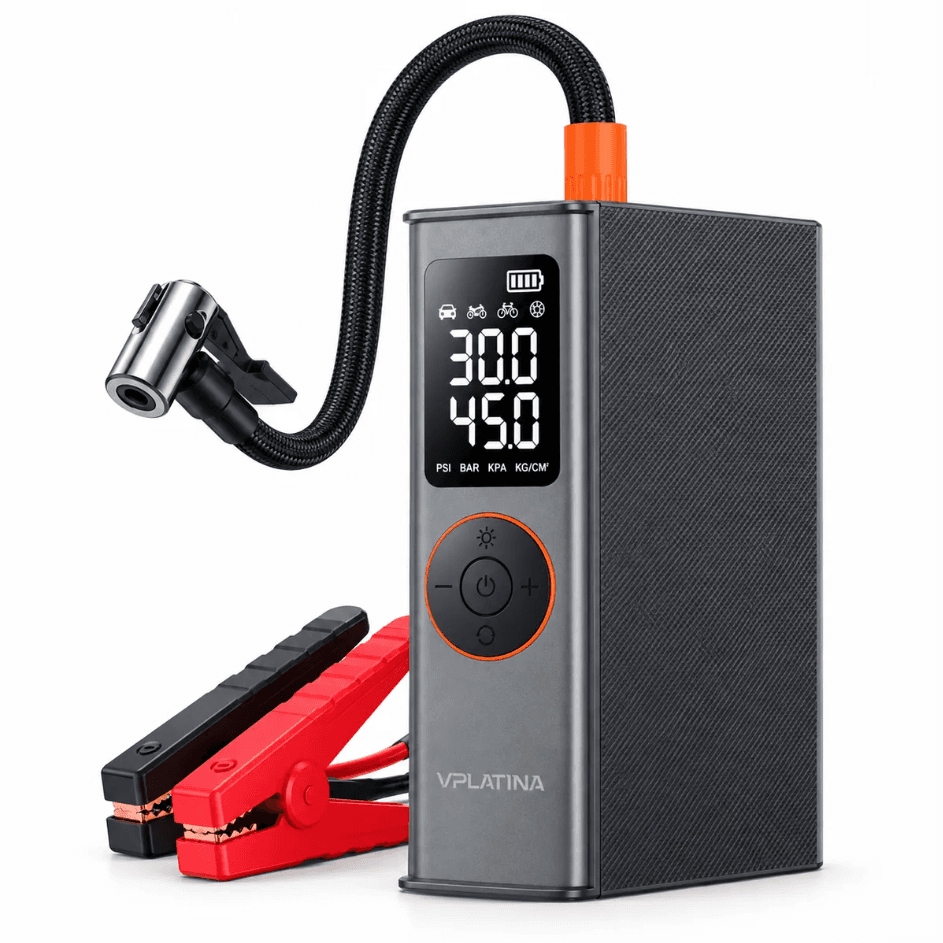 VIPLATINA C10 5-in-1 Jump Starter | 7200mAh Capacity 