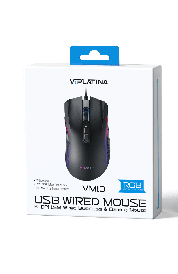 VIPLATINA VM10 USB Wired Mouse