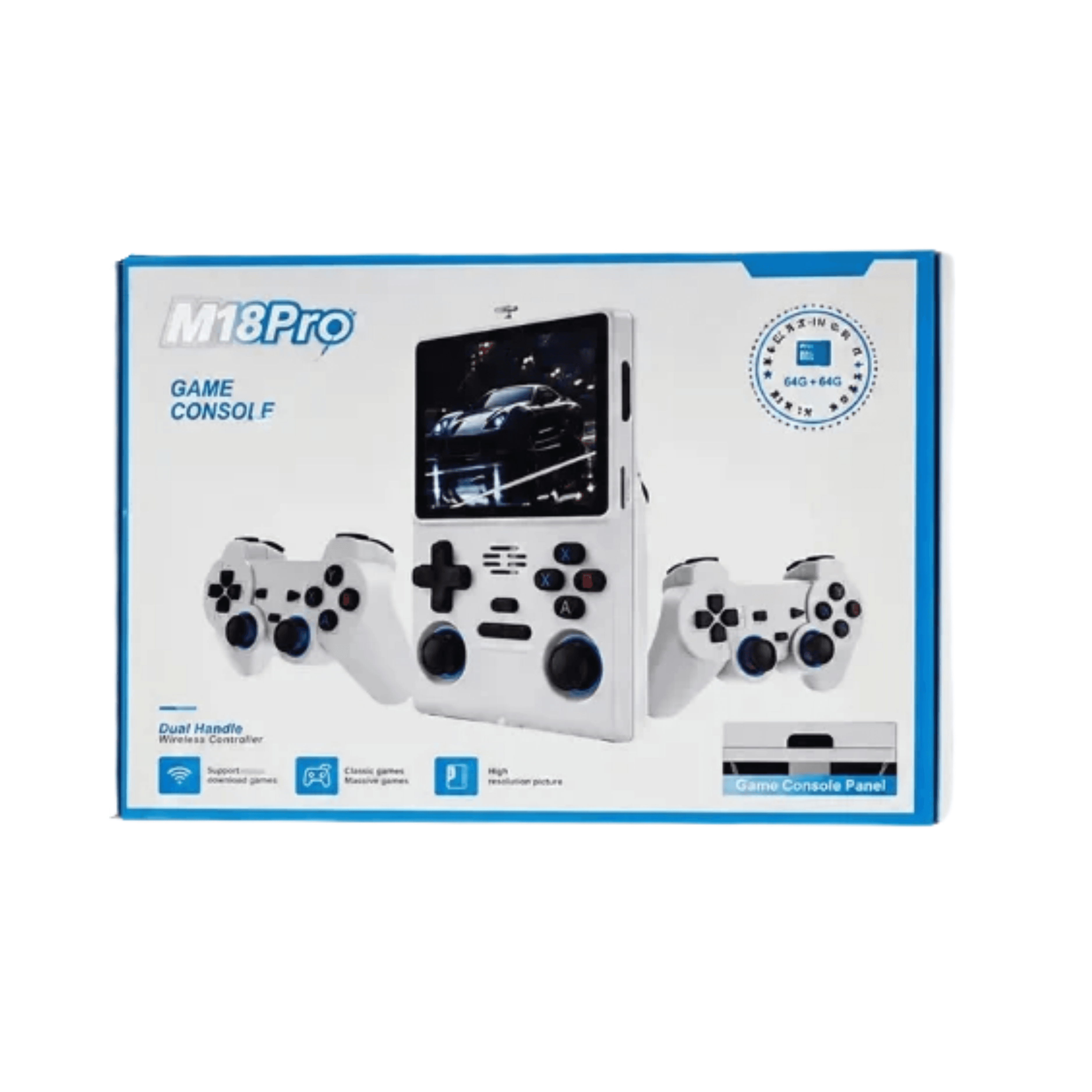 M18 Pro Retro Handheld Game Console 