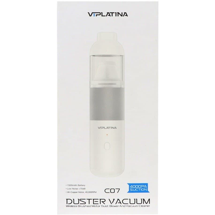 VIPLATINA C07 Handheld Vacuum & Duster