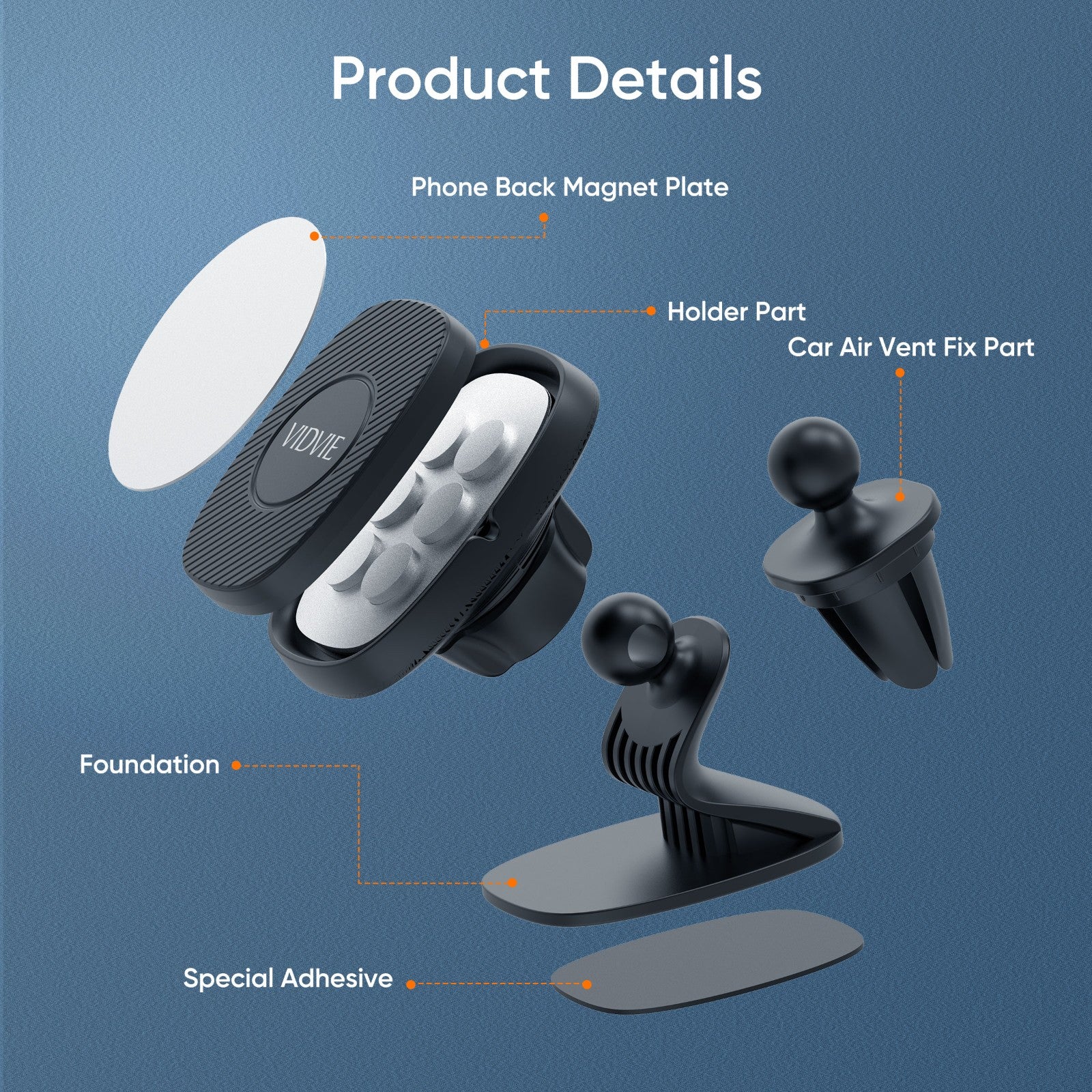 HC1511 Detachable Car Mount