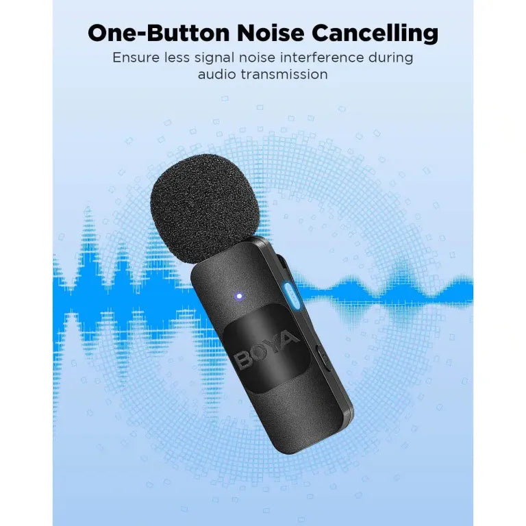 BOYA BY-V20 USB-C Wireless Microphone (2 Person)