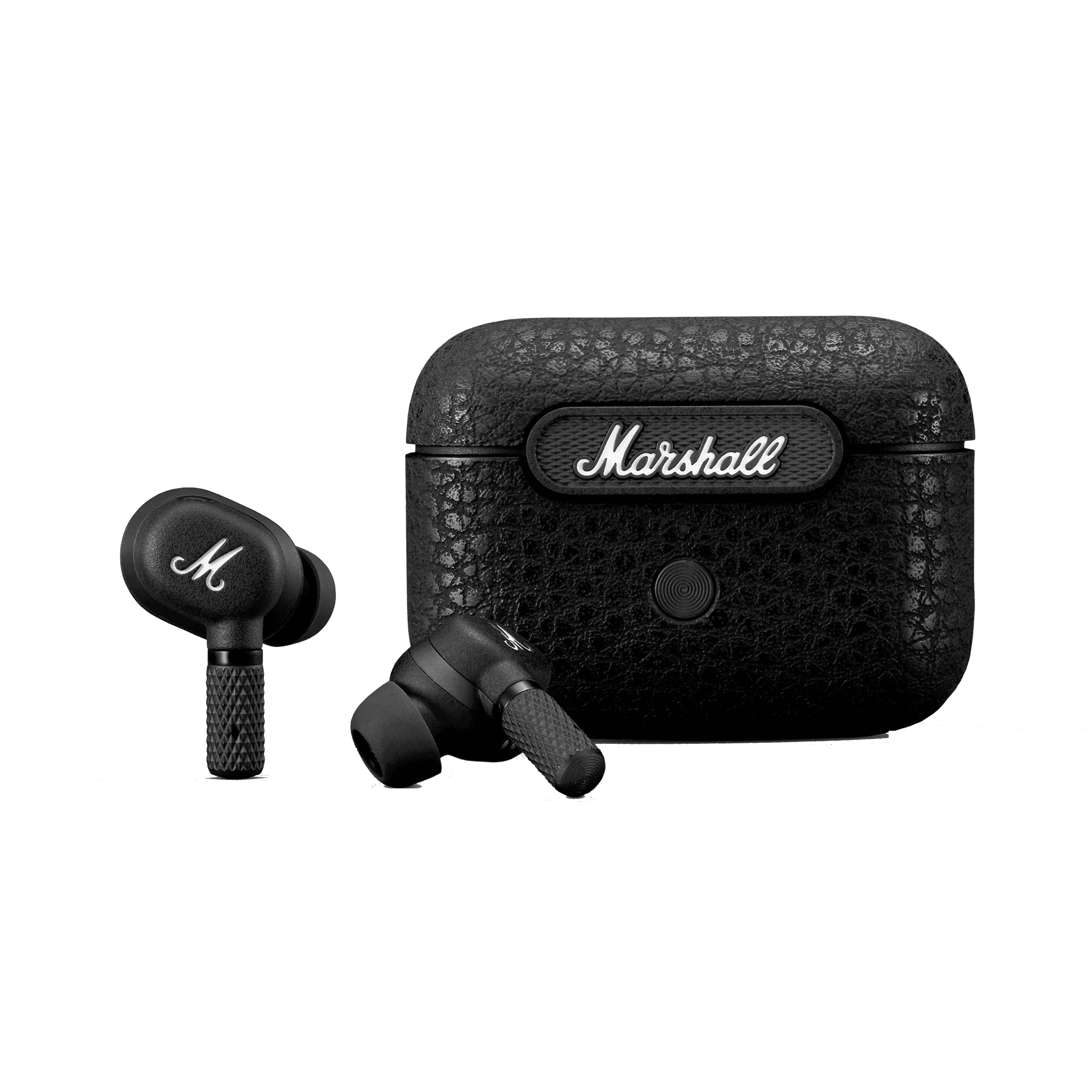 Marshall Motif ANC True Wireless Active Noise Cancelling Bluetooth Earbuds - Black
