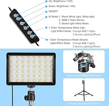 AiknowFoto Photography Light