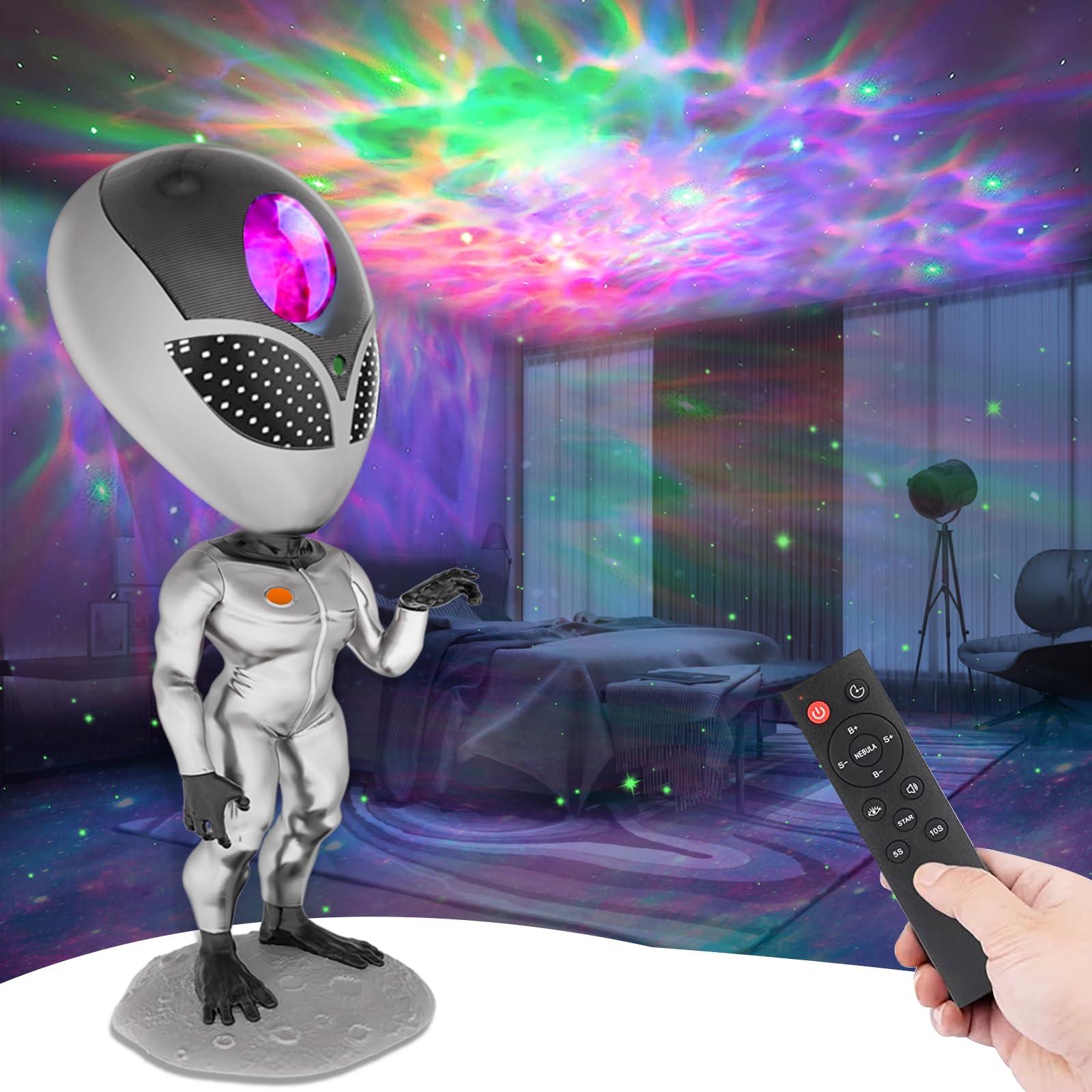 Aliensun Star Projector Galaxy Projector Starry