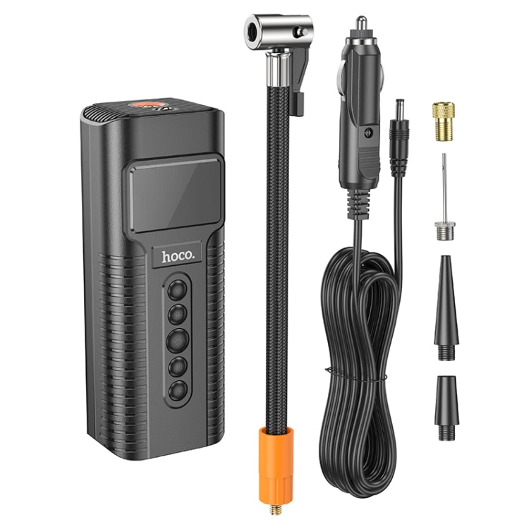 Hoco PH55 Roys Smart Car Air Pump(Black)