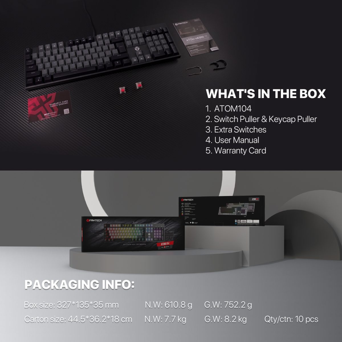 ATOM 104 Keyboard