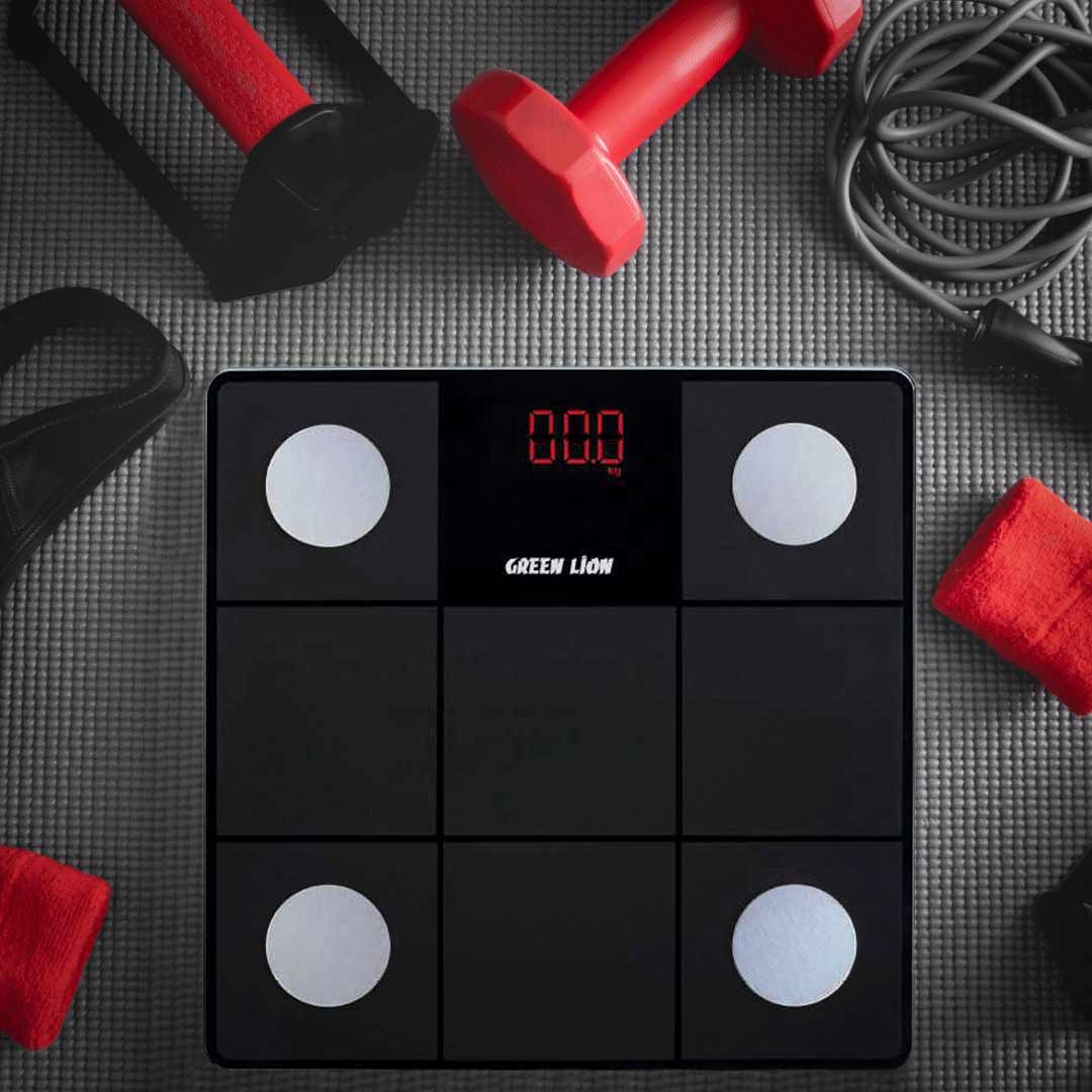 Green Lion Smart Body Scale Simple & Fashionable Pattern