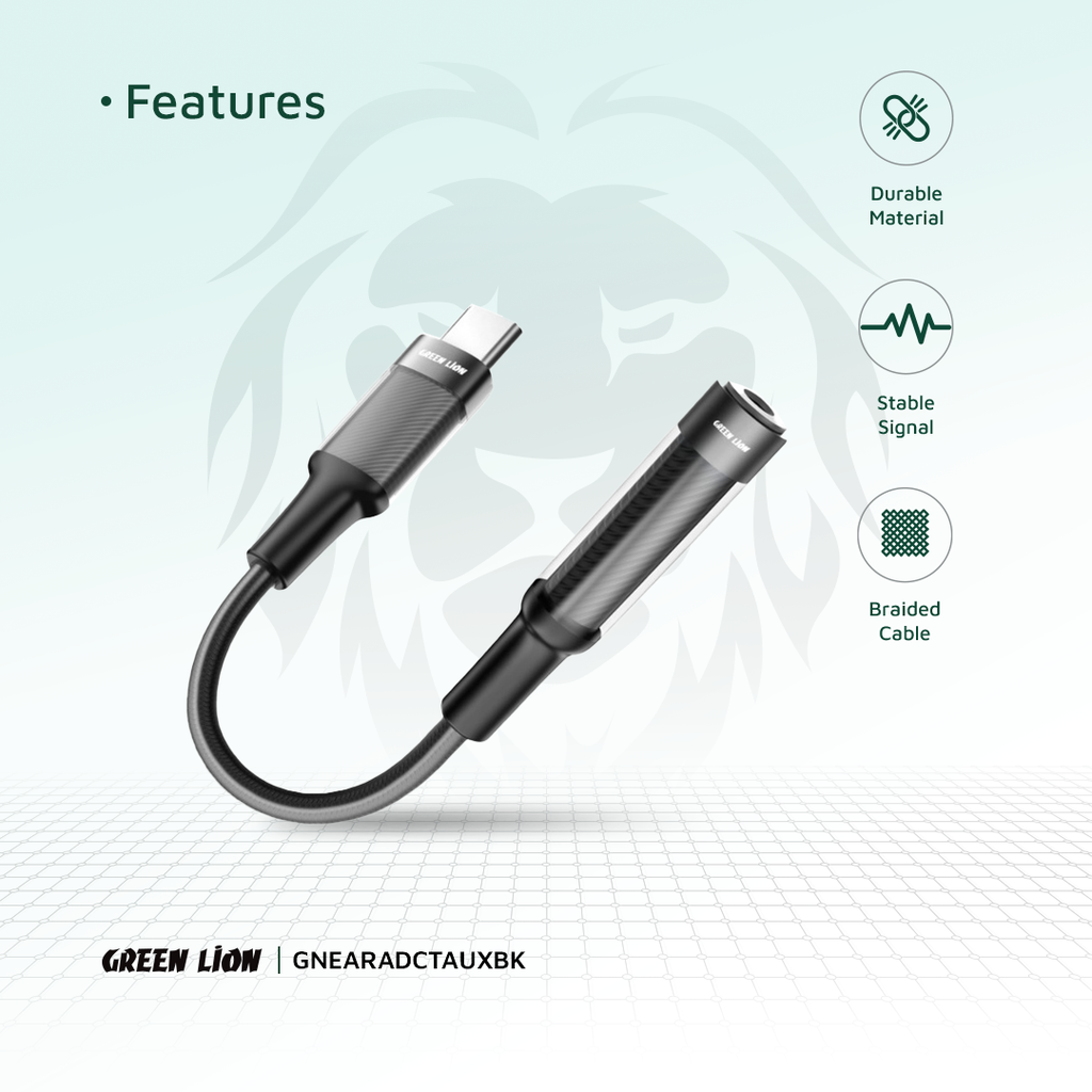 Green Lion Earphone Adapter
