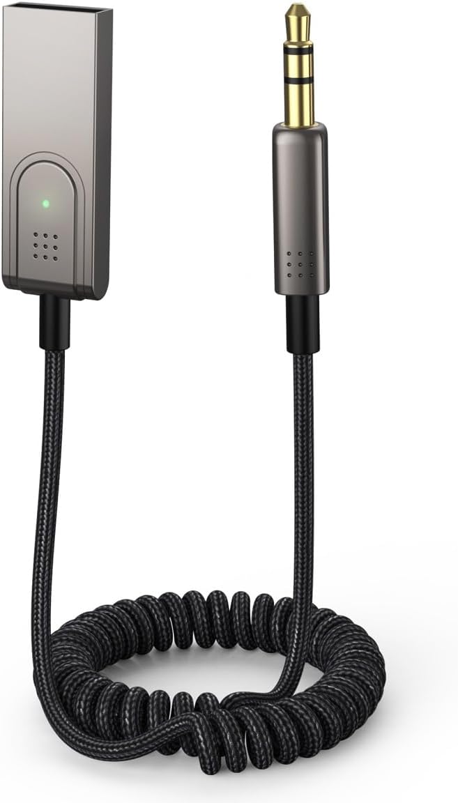 Coteci Bluetooth 5.0 AUX Car Bluetooth Receiver 74001
