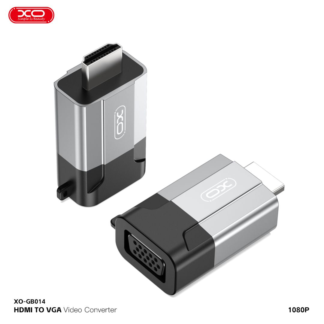XO - GB014 HDMI To VGA Video Converter 1080P