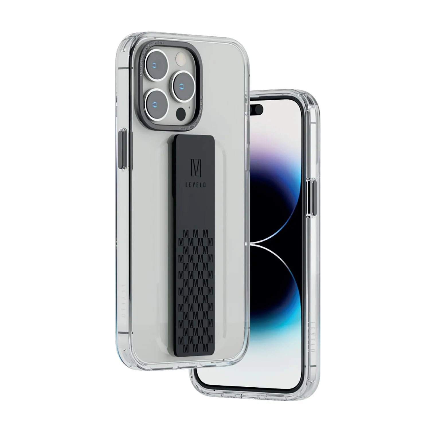 Levelo Graphia IMD Silicone Grip Case for iPhone 15 Pro
