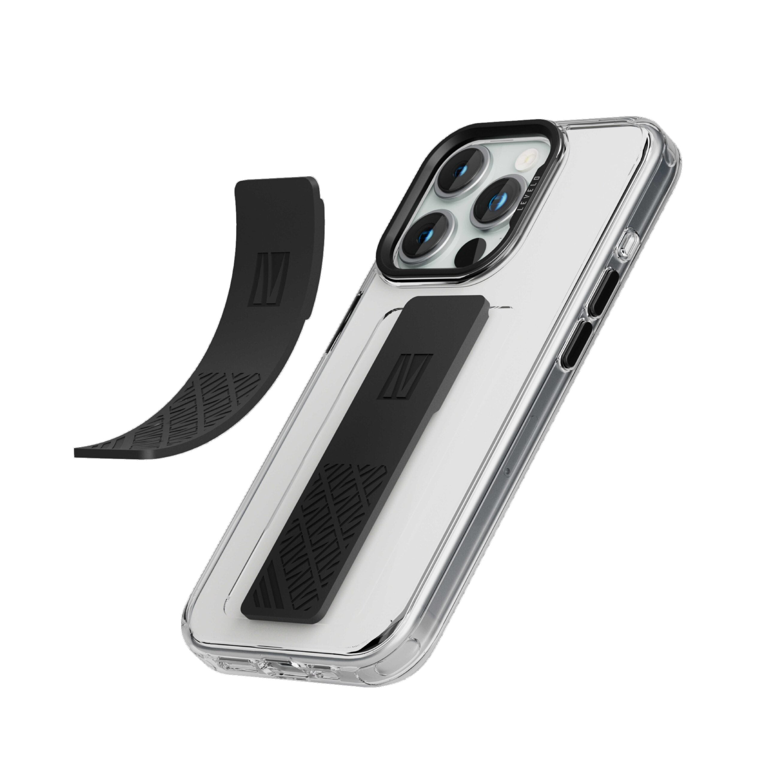 Levelo Graphia IMD Silicone Grip Case for iPhone 15 Pro