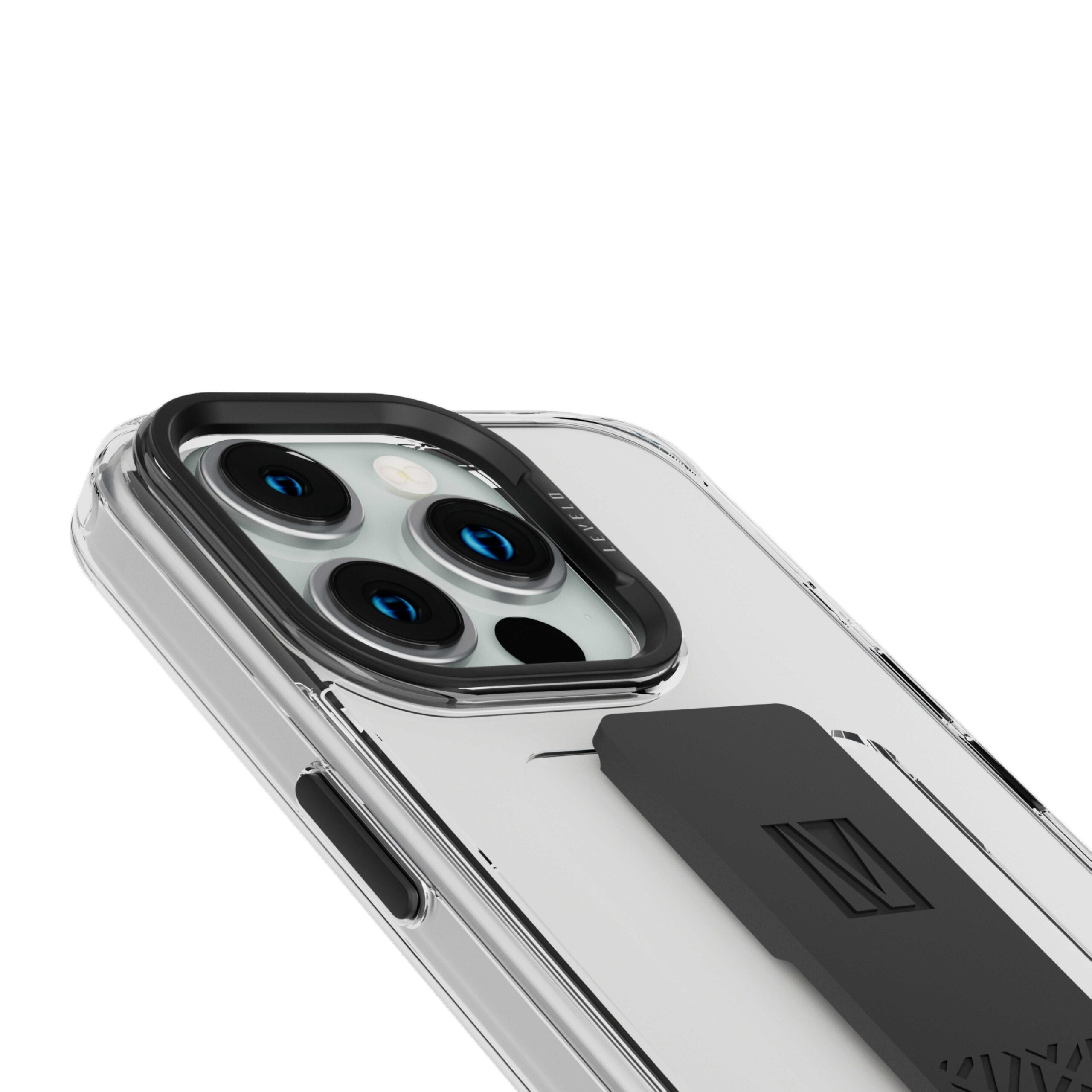 Levelo Graphia IMD Silicone Grip Case for iPhone 15 Pro