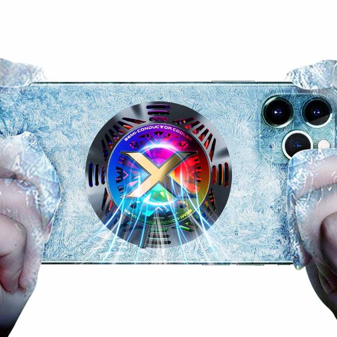 Gaming Aluminum Semiconductor Mobile Cooling Magsafe