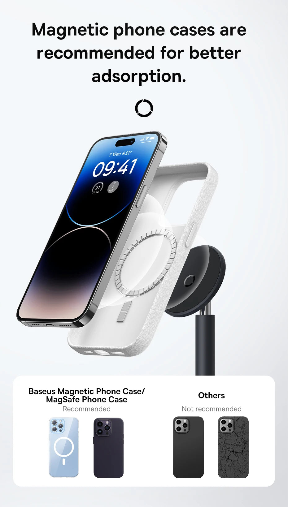 Baseus MagPro Desktop Phone Stand Cluster