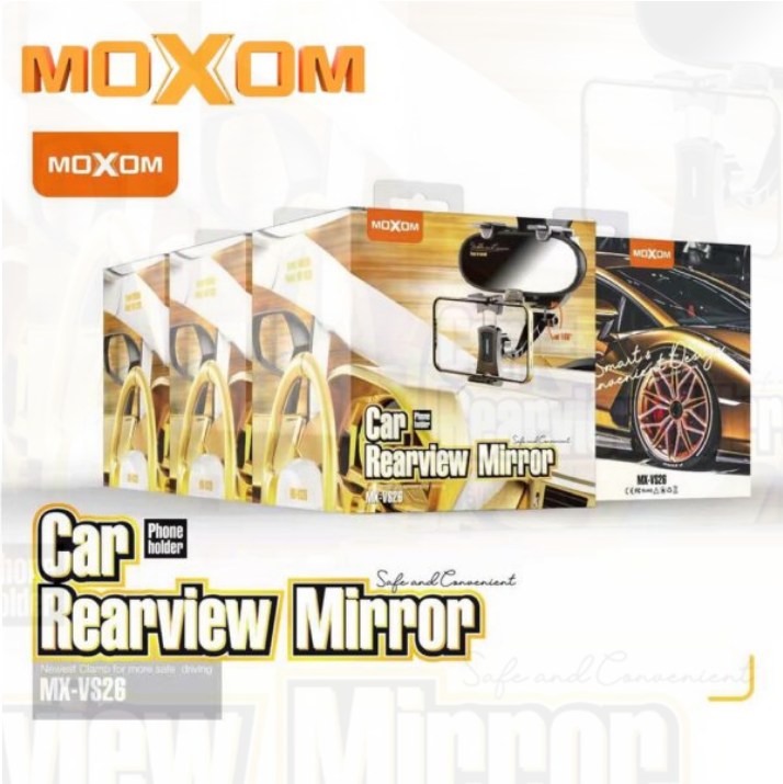 Moxom MX-VS26, Universal Car RearView Mirror Mount Phone Holder Stand