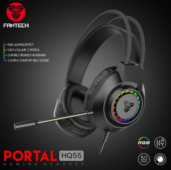 Fantech HQ55 PORTAL Gaming Headset with RGB