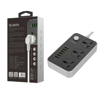 LDNIO SC3604 6 USB 3 Power Socket