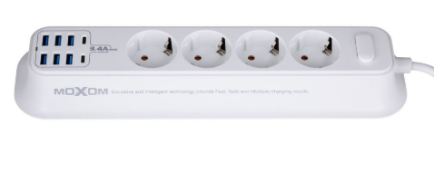 MOXOM Fortress Cable 12 Outlets
