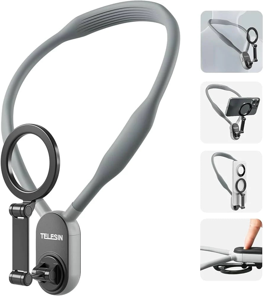 Telesin Smartphone Magnetic Neck Holder MNM-001-B