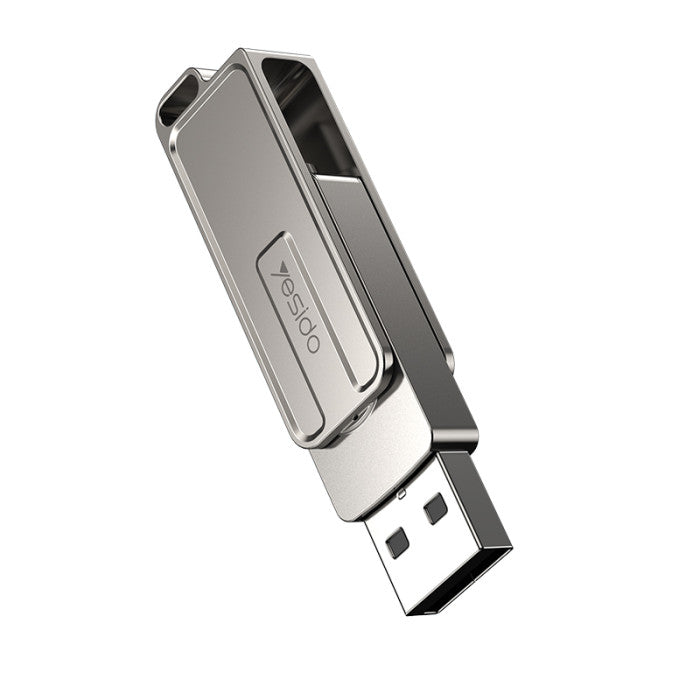 Yesido 128GB USB+Lightning 2 in 1 USB Flash Drive FL16