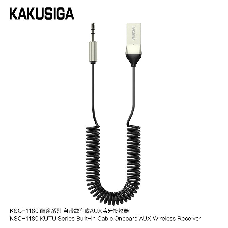 KAKUSIGA KSC 1180 buit-in cable onboard aux wireless receiver
