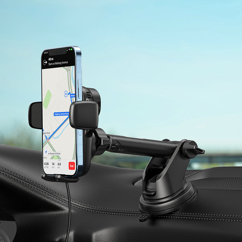Fast Wireless Charger Car Mount Holder Auto-Aligning D1 15W