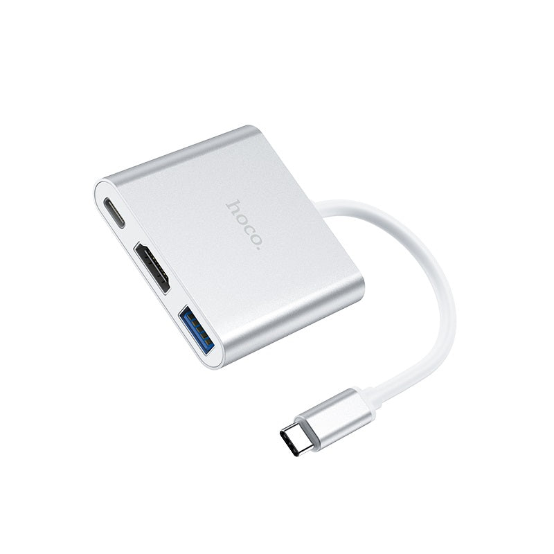 HOCO Type-C hub “HB14 Easy use” USB3.0+HDMI+PD