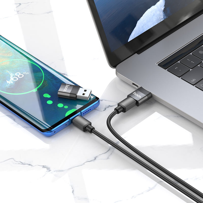 Hoco Adapter USB Male to Type-C female “UA17