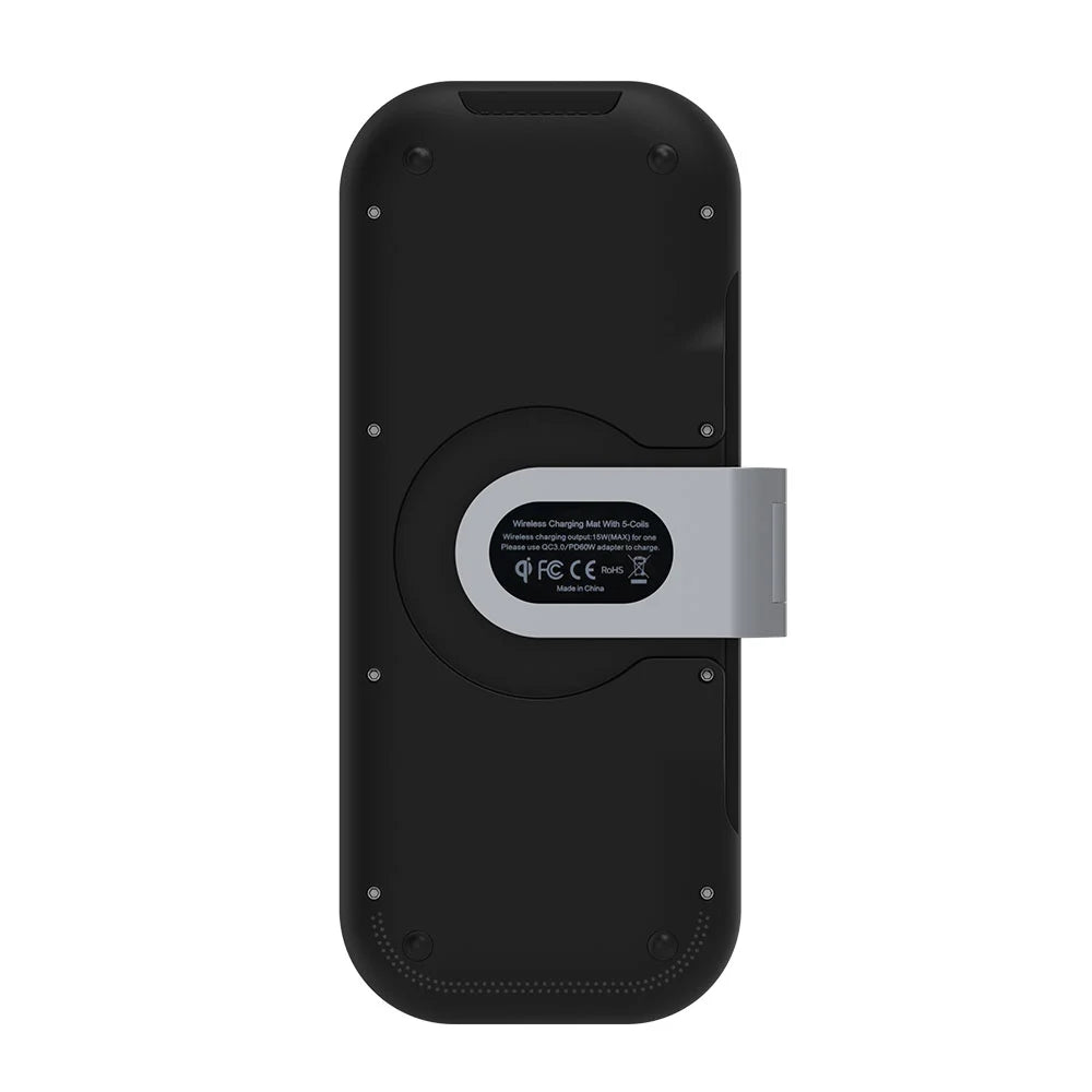 WiWU Power Air PA3IN1B Wireless Fast Charger Stand 3 in 1 High speed Desktop for iPhone iWatch Airpods