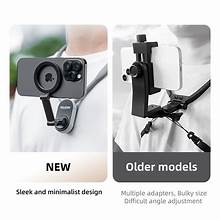 TELESIN Magnetic Neck Holder Mount for Action Cameras/ Phones