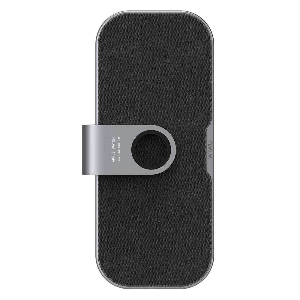 WiWU Power Air PA3IN1B Wireless Fast Charger Stand 3 in 1 High speed Desktop for iPhone iWatch Airpods