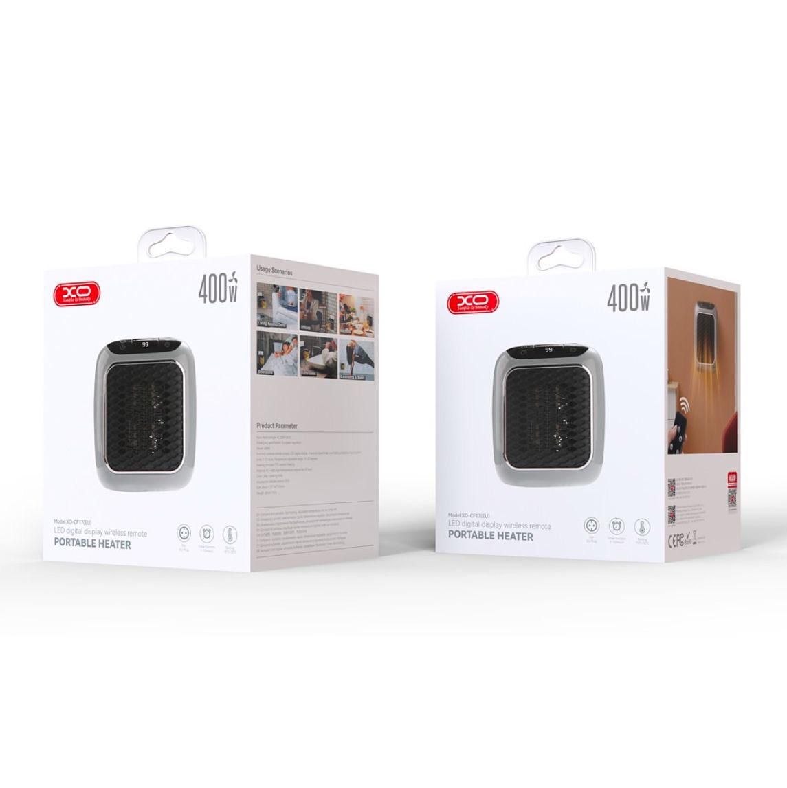 XO Portable Heater Wireless Remote 400W